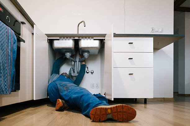 Professional Drain Cleaning technician working in Groveland, FL